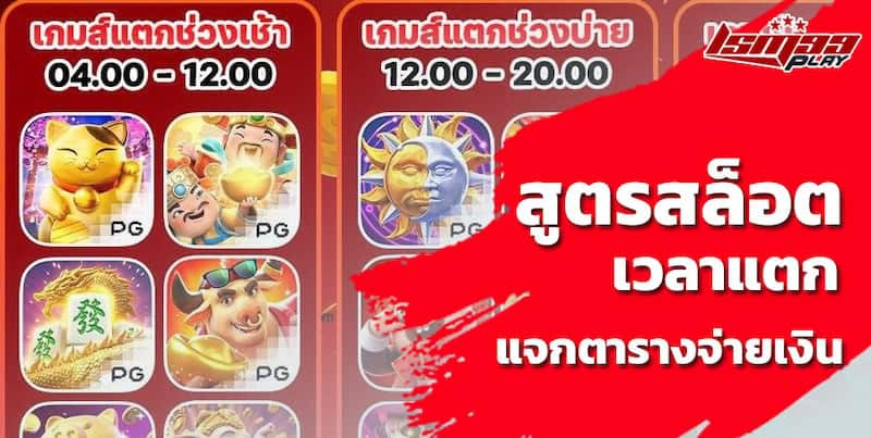 สูตรสล็อต ใช้ได้ ทุกค่าย